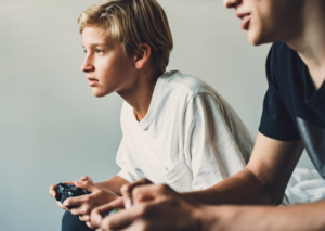 focus on playing video games